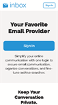 Mobile Screenshot of i109.inbox.com