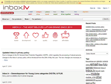 Tablet Screenshot of company.inbox.lv