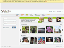 Tablet Screenshot of foto.inbox.lv