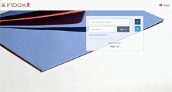 Desktop Screenshot of login.inbox.lt