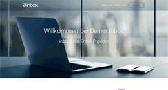 Desktop Screenshot of inbox.de