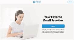 Desktop Screenshot of inbox.com
