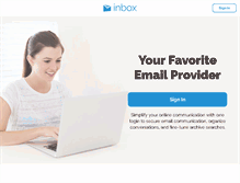 Tablet Screenshot of 2.inbox.com