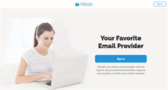 Desktop Screenshot of mail-login.inbox.com